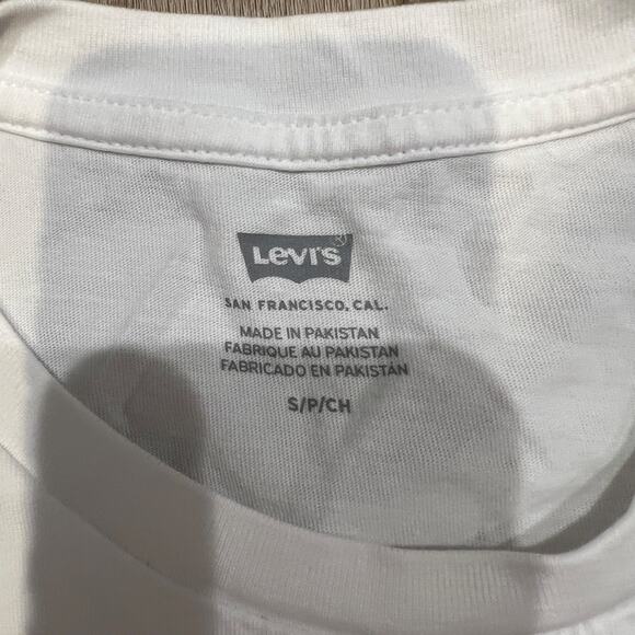 LEVI'S Men's San Francisco Tee Size S In White - Picture 7 of 8